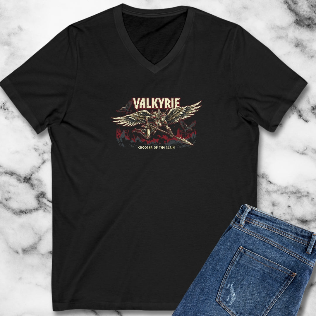 Valkyrie Chooser of the Slain V-Neck