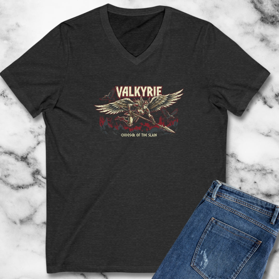 Valkyrie Chooser of the Slain V-Neck