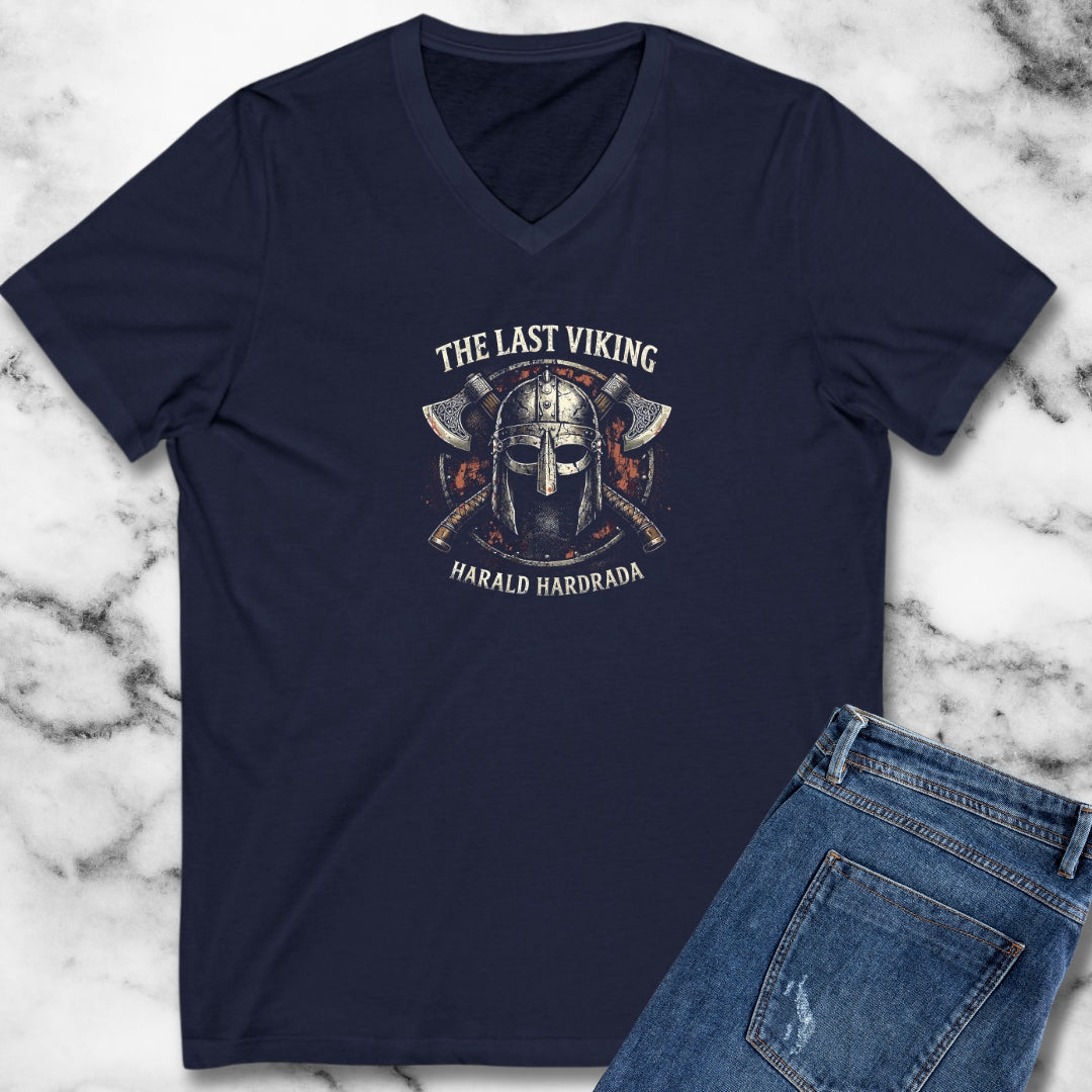 Harald Hardrada the Last Viking V-Neck