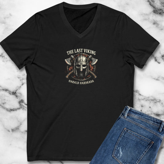 Harald Hardrada the Last Viking V-Neck