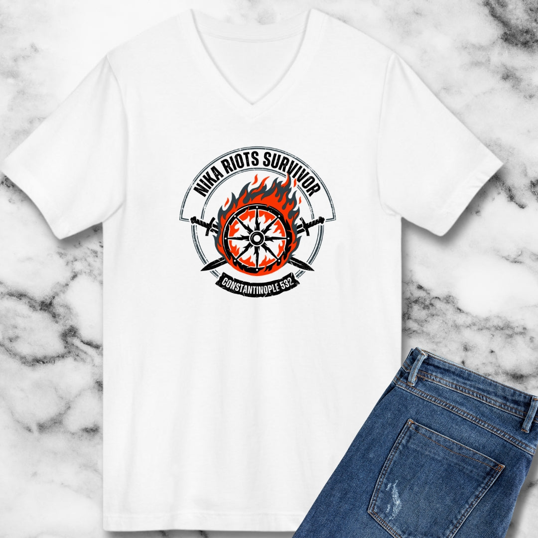 Nika Riots Survivor V-neck