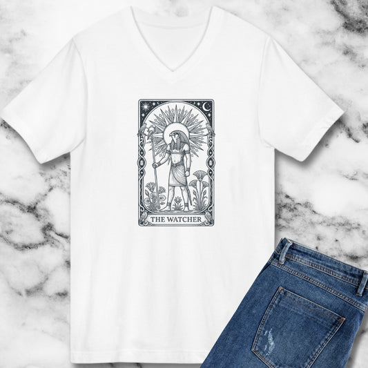 Horus the Watcher Tarot V-neck