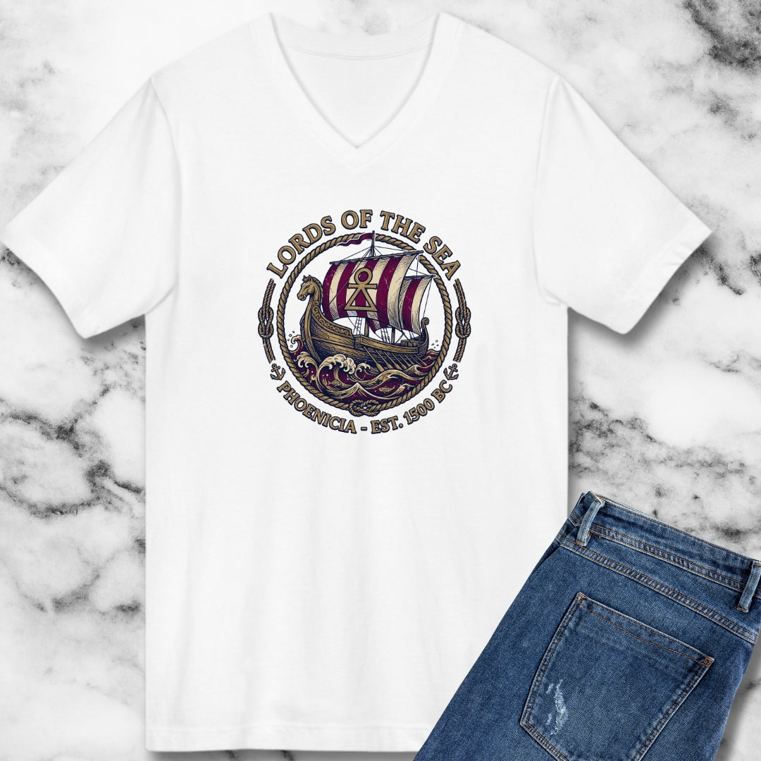 Pheonicians Lords of the Seas V-neck