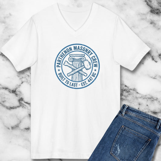Parthenon Masonry Crew V-neck