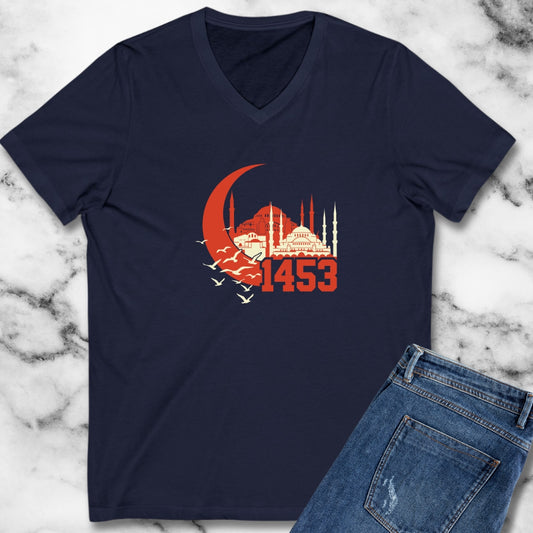 1453 Founding of Ottoman Empire V-Neck
