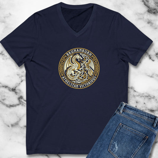 Battle of Brunanburh 937 Anglo-Saxon V-Neck