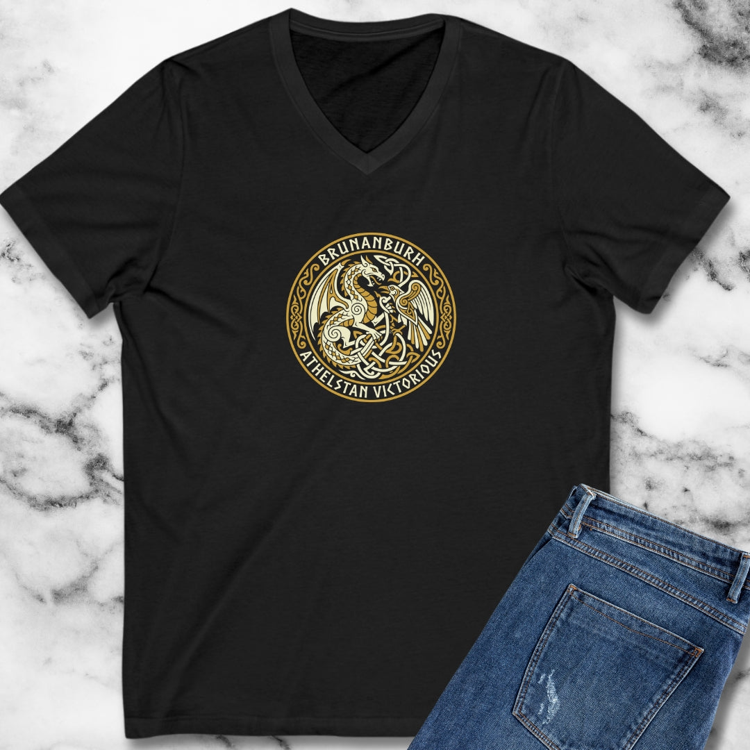 Battle of Brunanburh 937 Anglo-Saxon V-Neck