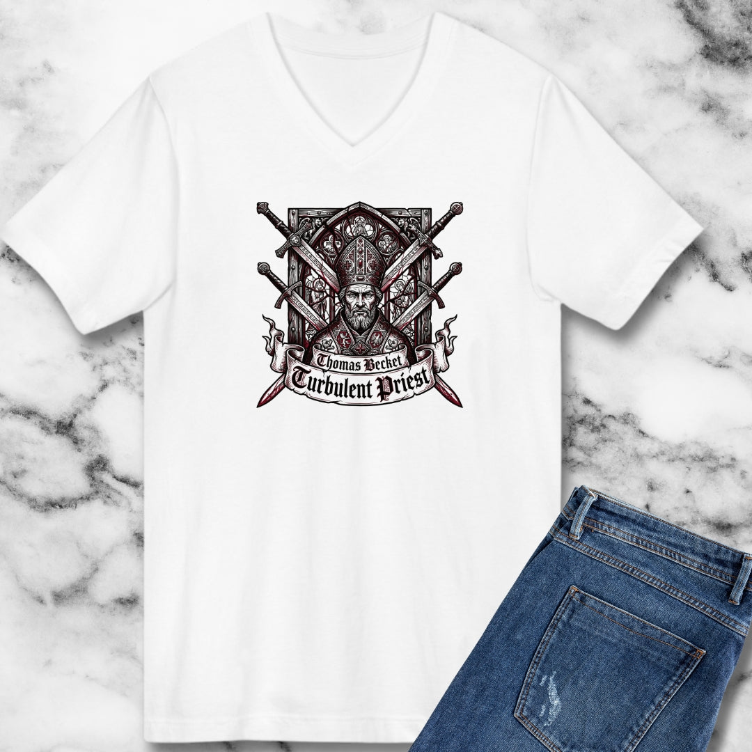 Thomas Becket Turbulent Priest V-neck