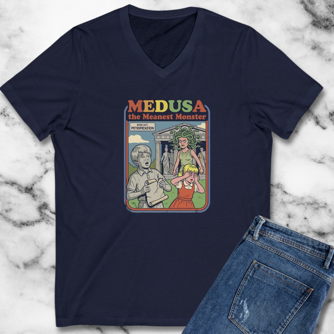 Medusa Meanest Monster V-Neck