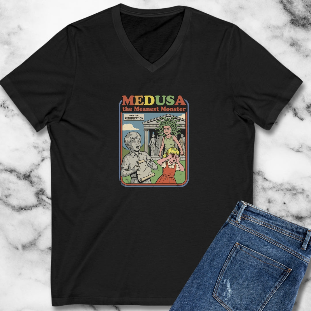 Medusa Meanest Monster V-Neck