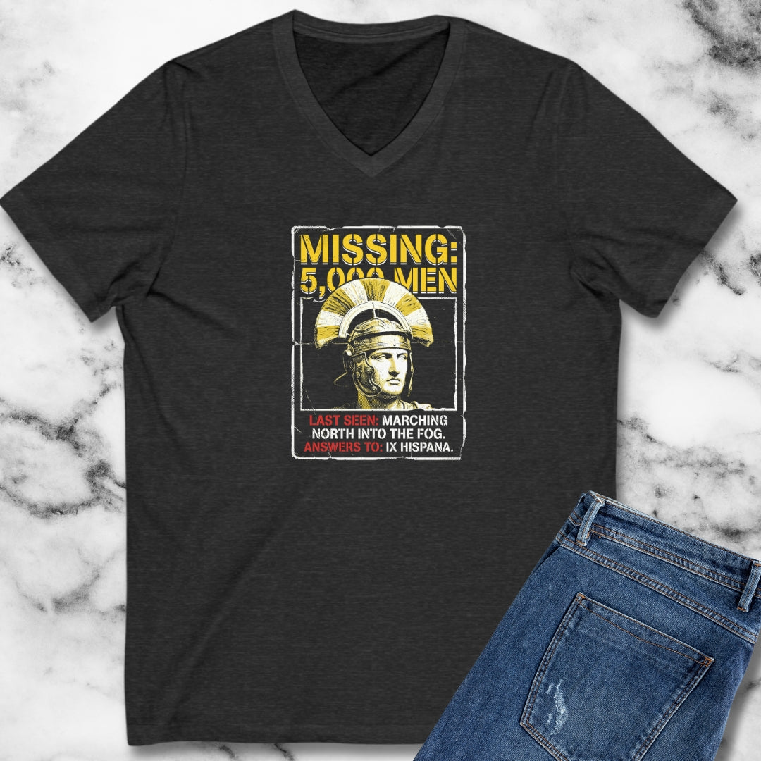 Lost Missing Ninth Legio IX V-Neck
