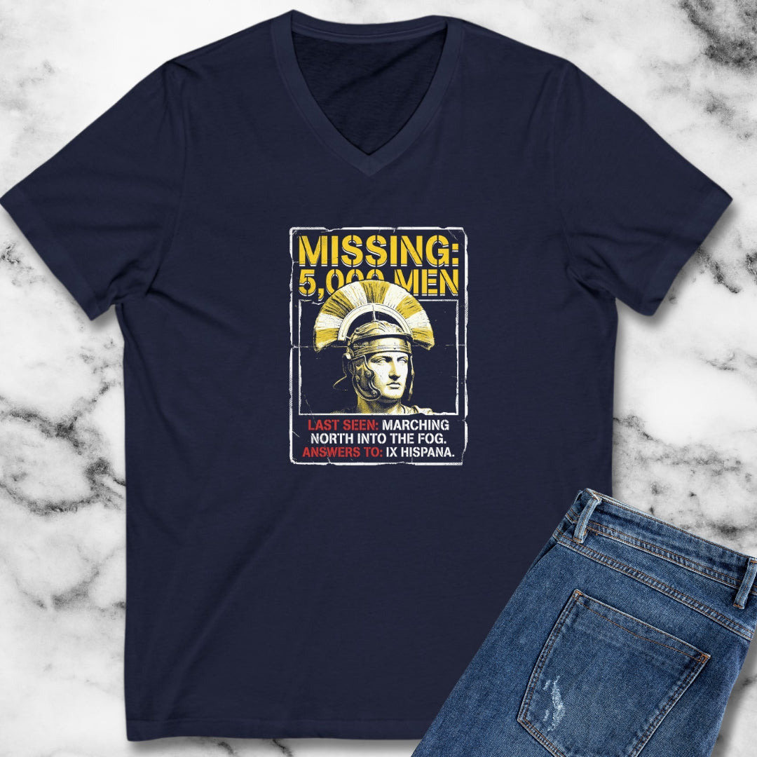 Lost Missing Ninth Legio IX V-Neck