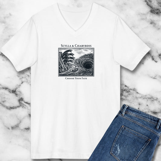 Scylla Charybdis Choose Your Fate V-neck