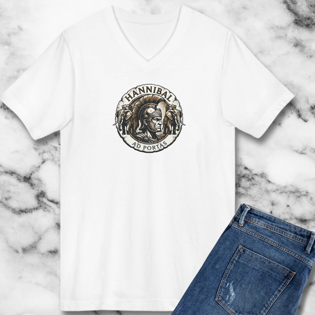 Hannibal Ad Portas Medallion V-neck