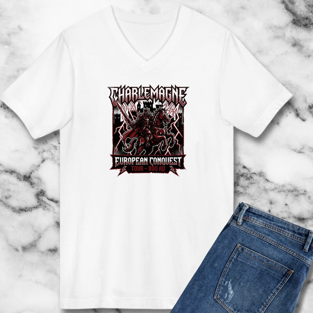 Charlemagne European Conquest Tour V-neck