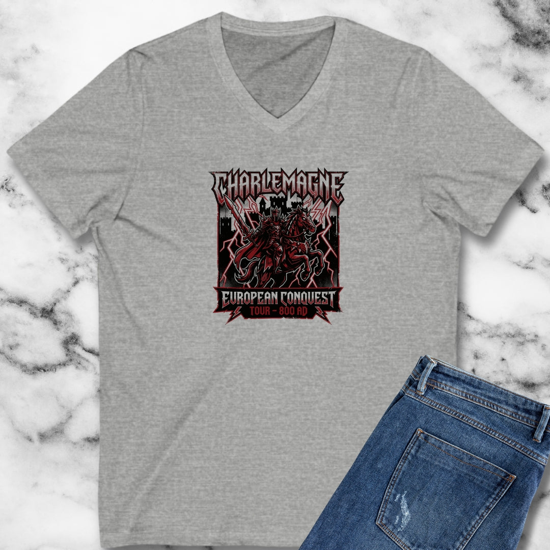 Charlemagne European Conquest Tour V-neck