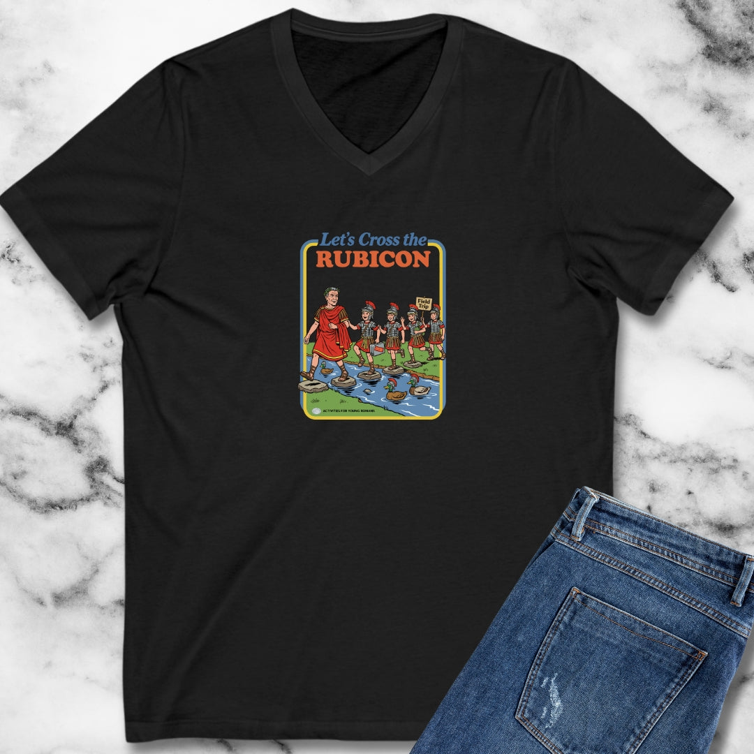 Let's Cross Rubicon Kids' Book Parody V-Neck