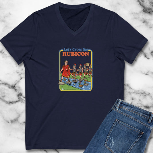 Let's Cross Rubicon Kids' Book Parody V-Neck