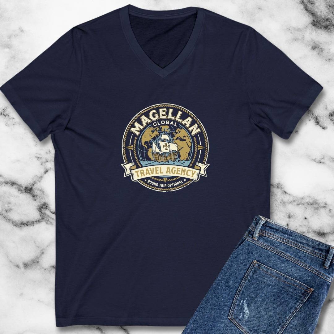 Magellan Emplyment Agency V-Neck