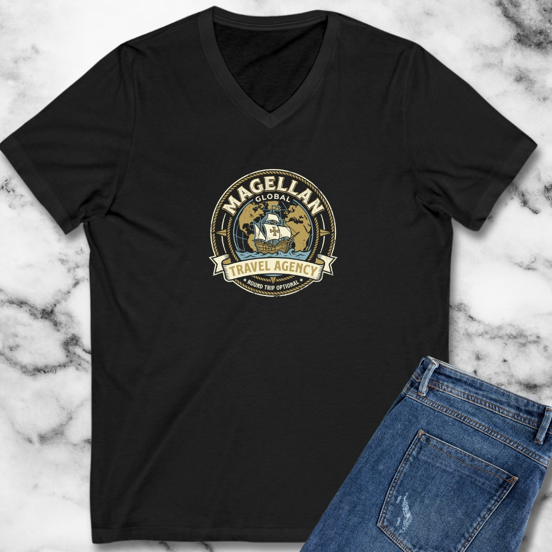 Magellan Emplyment Agency V-Neck