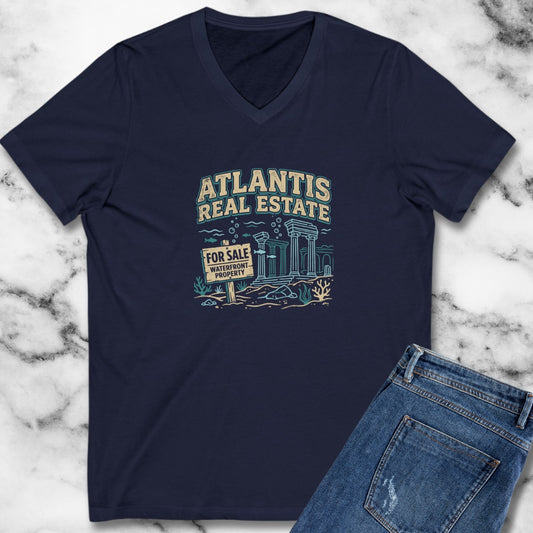 Atlantis Real Estate Agency V-Neck