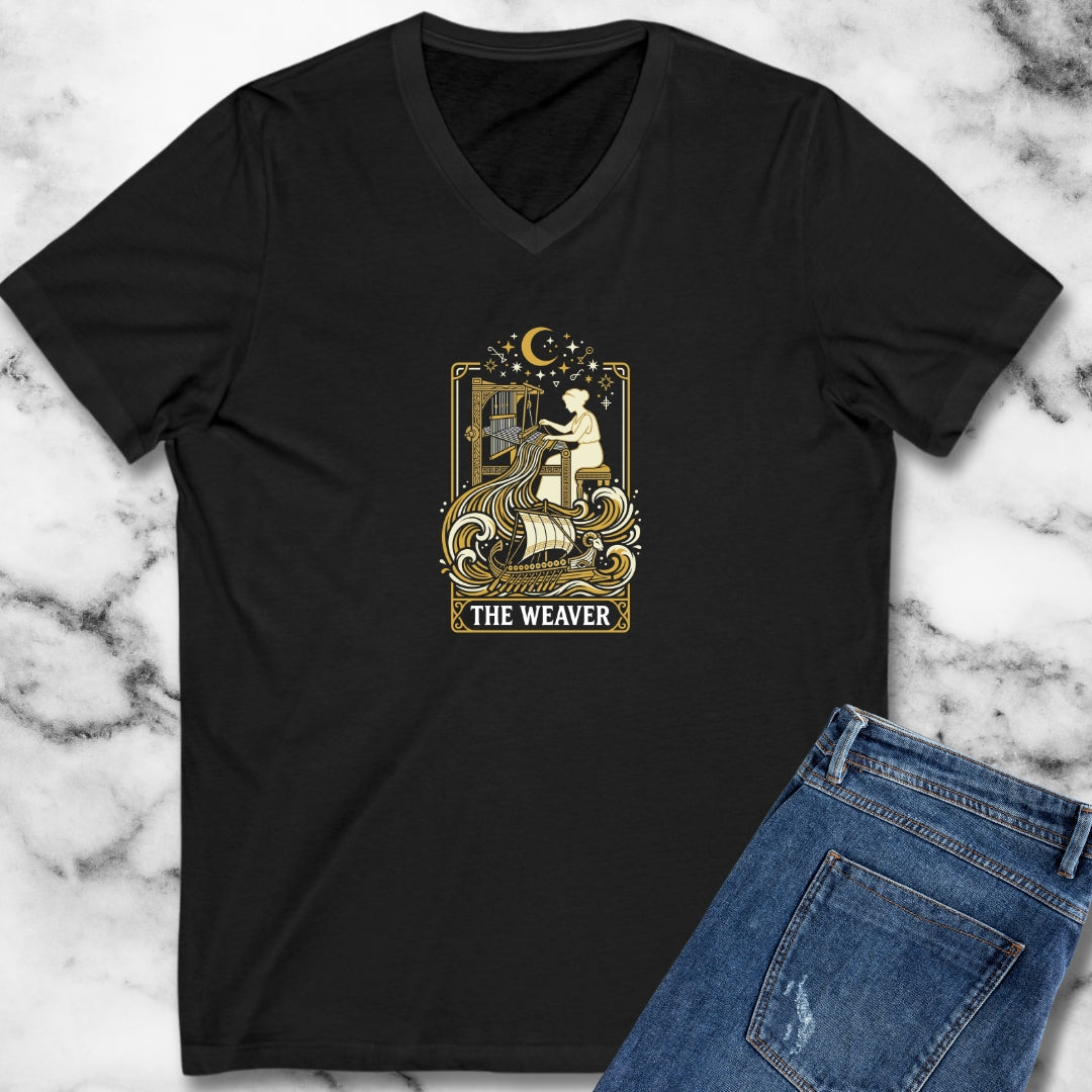 Penelope the Weaver Tarot V-Neck