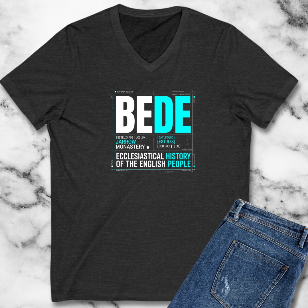 Venerable Bede History of the English People V-Neck