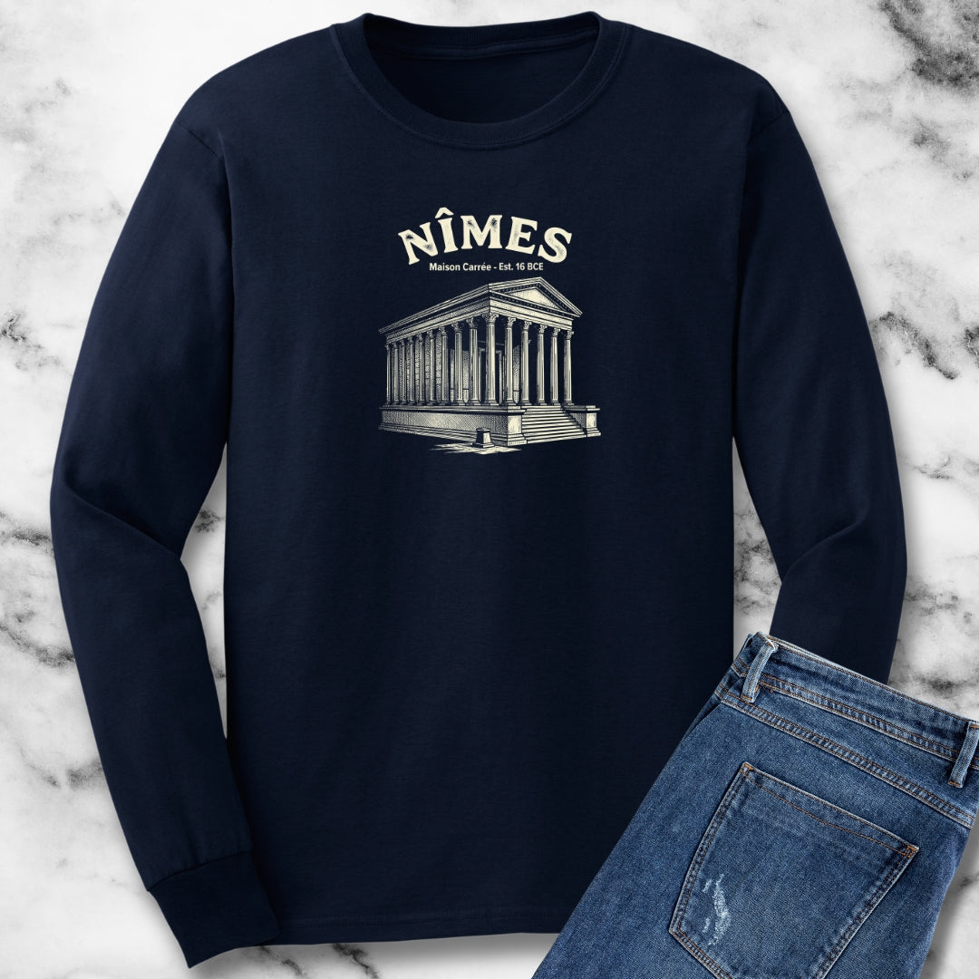Maison Carree Nimes Long Sleeve