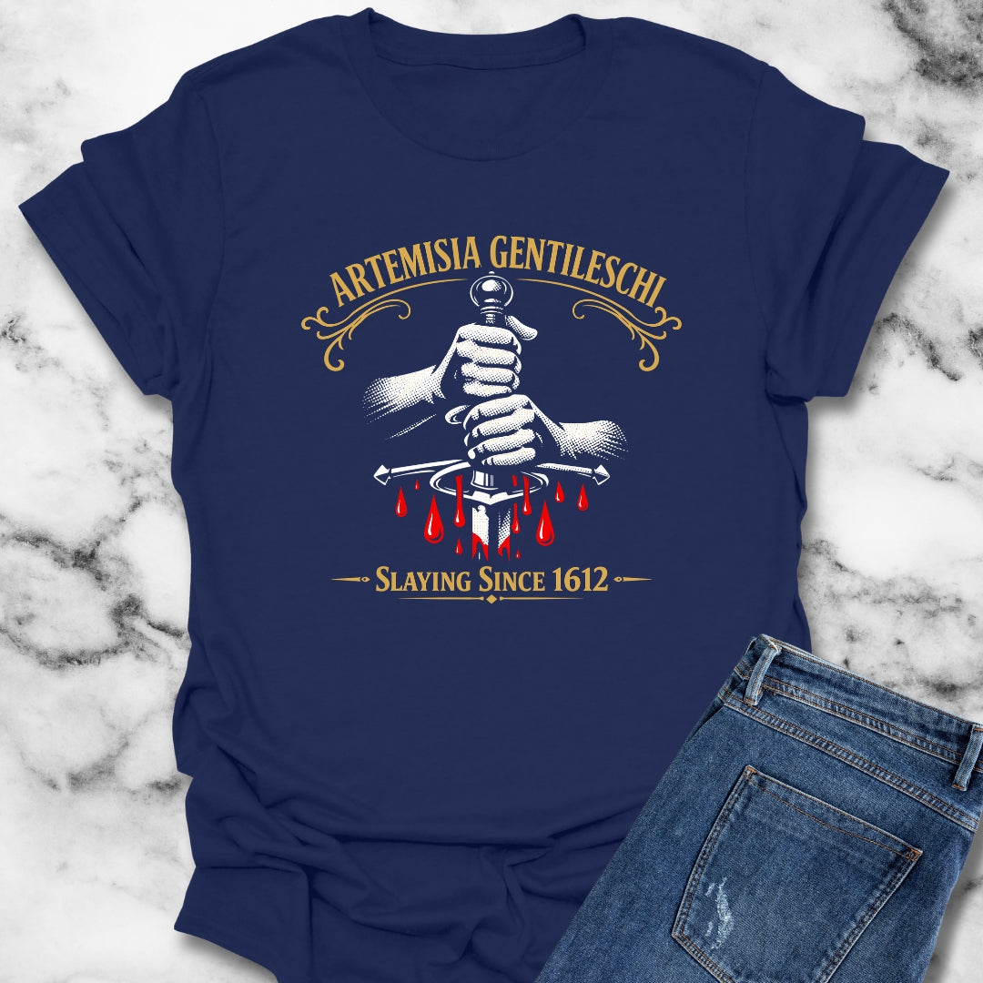 Artemesia Gentileschi Painter T-Shirt