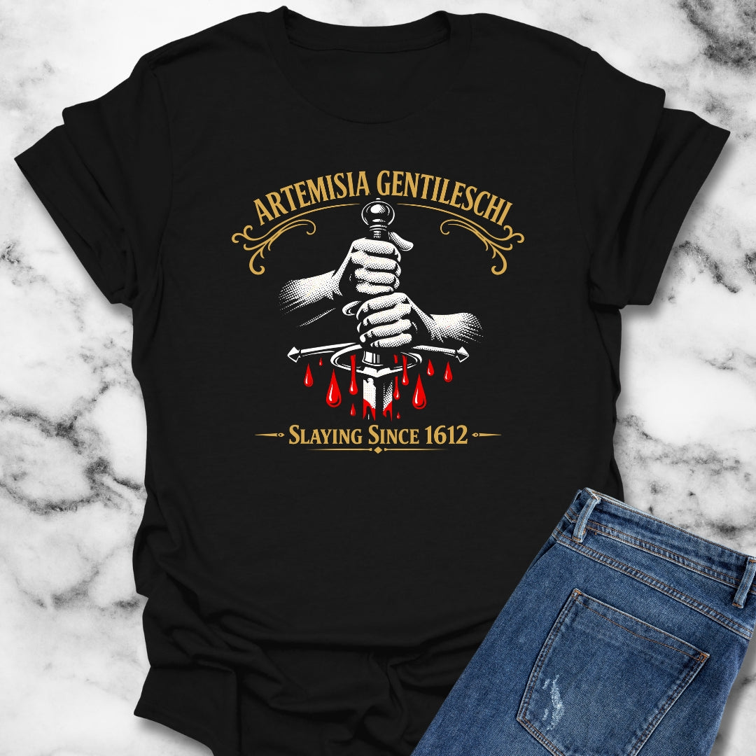 Artemesia Gentileschi Painter T-Shirt