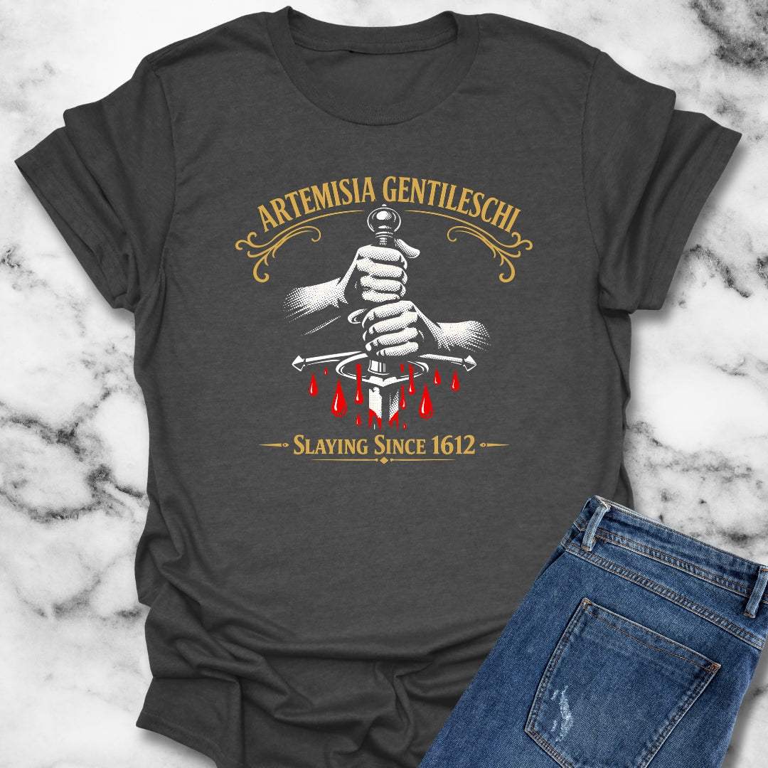 Artemesia Gentileschi Painter T-Shirt