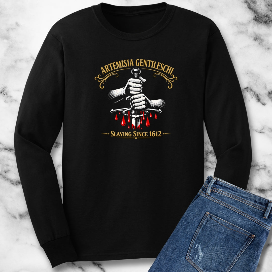 Artemesia Gentileschi Painter Long Sleeve Tee