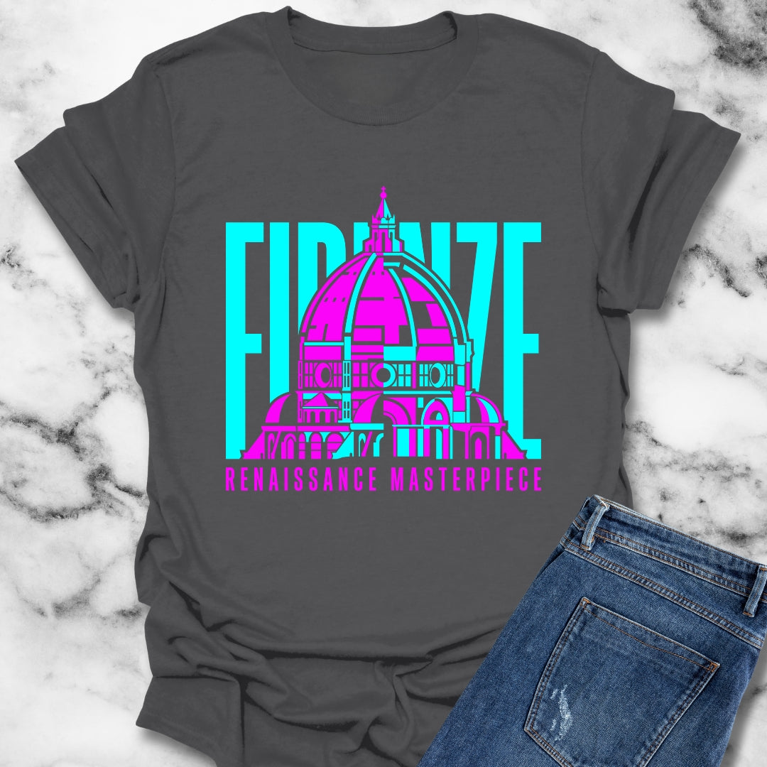 Brunelleschi's Dome Firenze Masterpiece T-Shirt