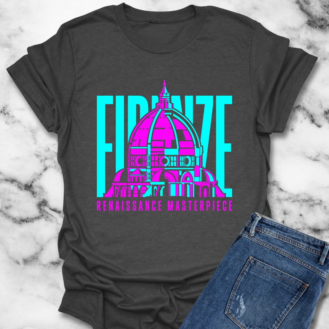 Brunelleschi's Dome Firenze Masterpiece T-Shirt