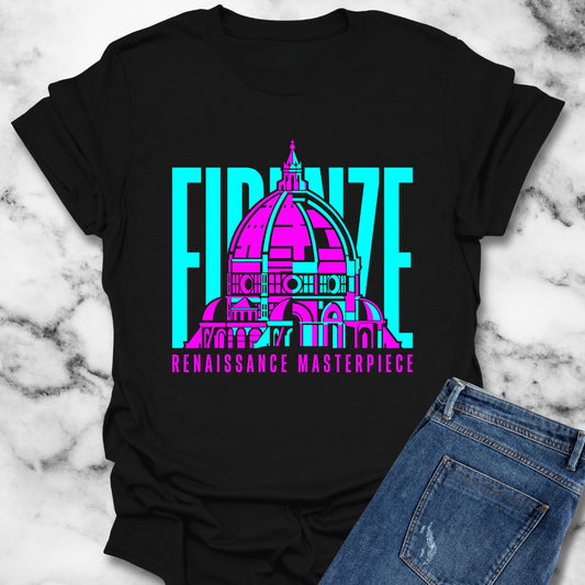 Brunelleschi's Dome Firenze Masterpiece T-Shirt