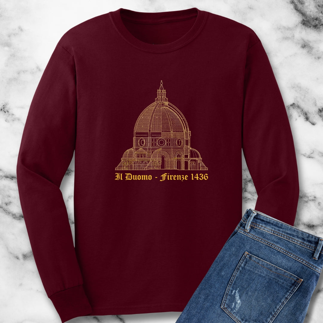 Brunelleschi's Dome Firenze Long Sleeve