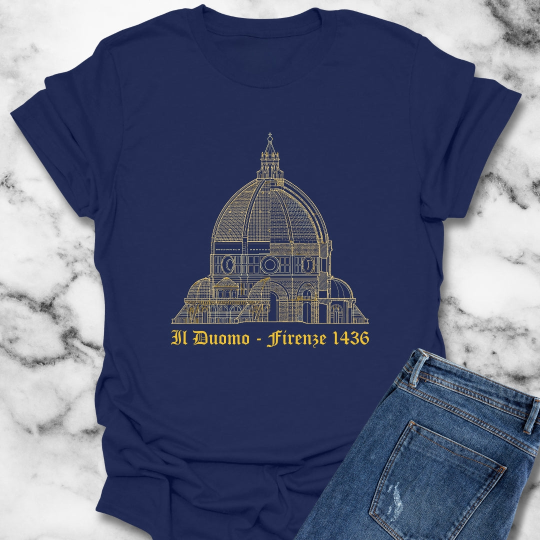 Brunelleschi's Dome Firenze T-Shirt