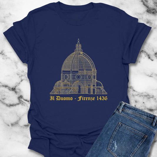 Brunelleschi's Dome Firenze T-Shirt