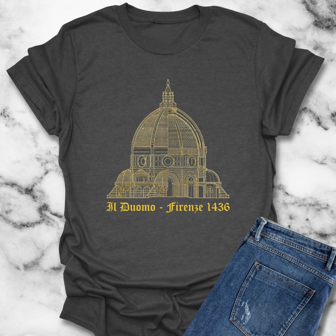 Brunelleschi's Dome Firenze T-Shirt