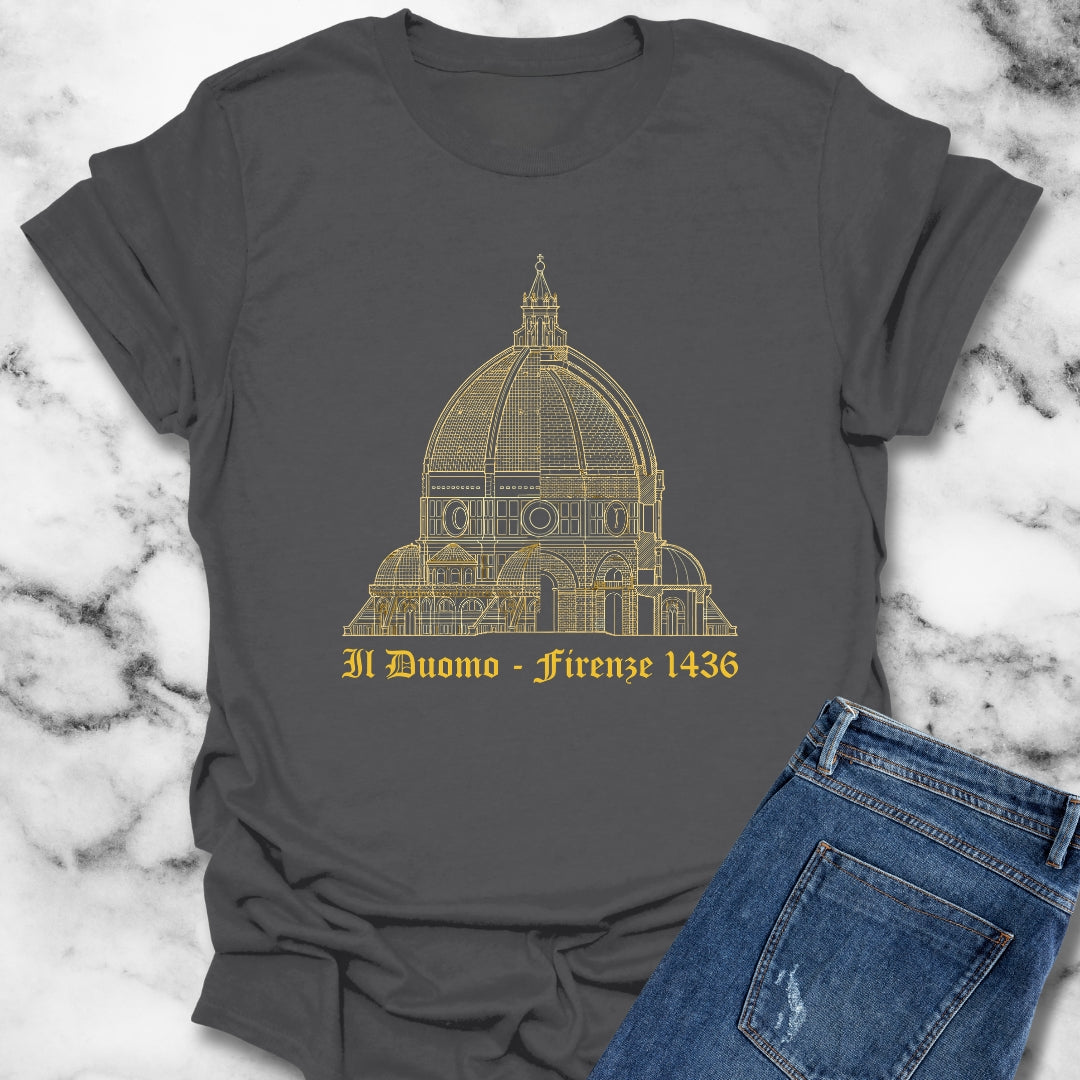 Brunelleschi's Dome Firenze T-Shirt