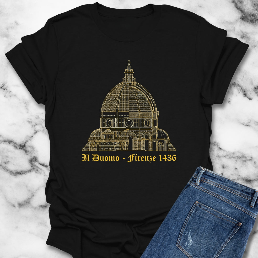 Brunelleschi's Dome Firenze T-Shirt
