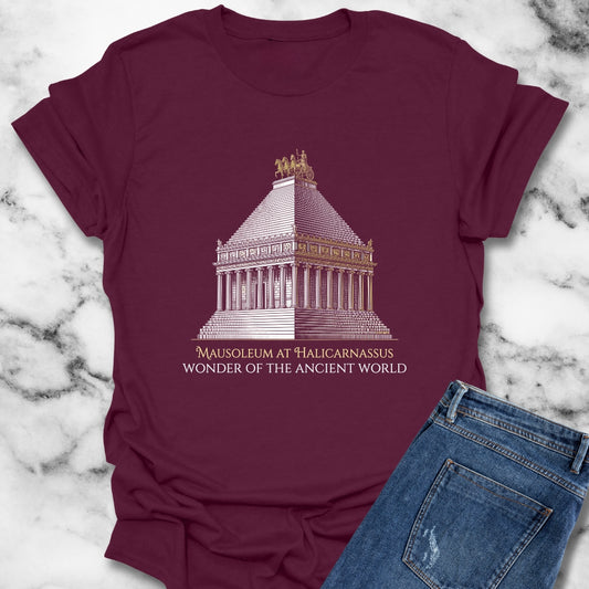 Mausoleum of Helicarnassus Wonder of the World T-Shirt