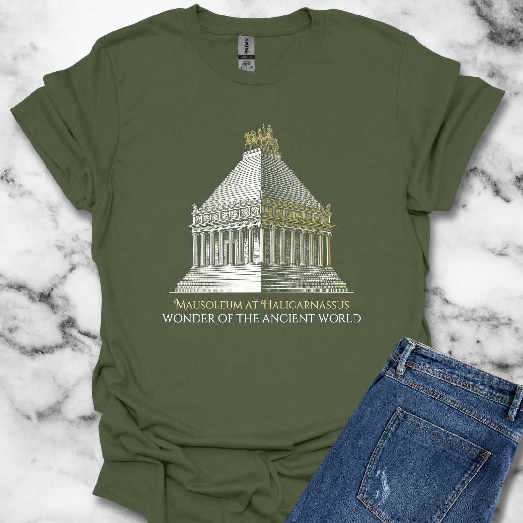 Mausoleum of Helicarnassus Wonder of the World T-Shirt