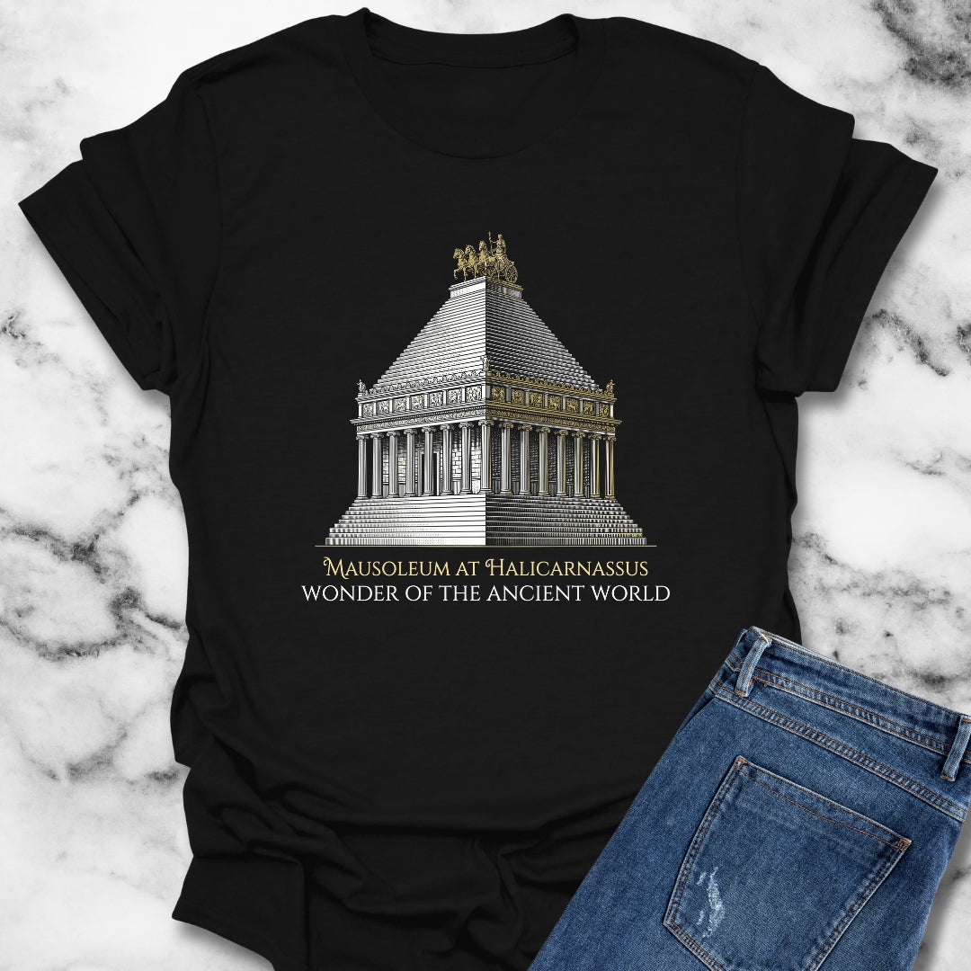Mausoleum of Helicarnassus Wonder of the World T-Shirt