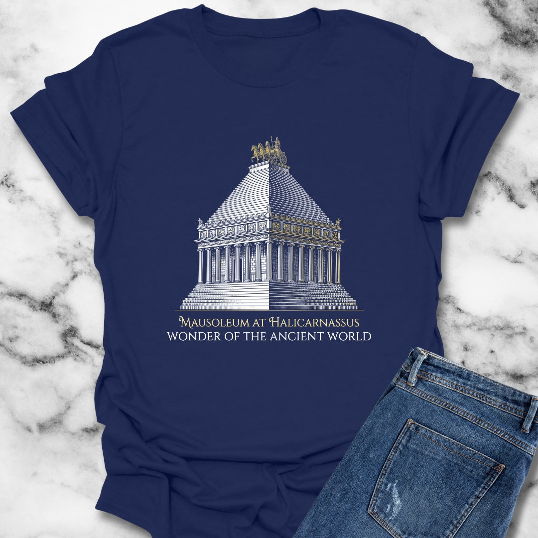 Mausoleum of Helicarnassus Wonder of the World T-Shirt