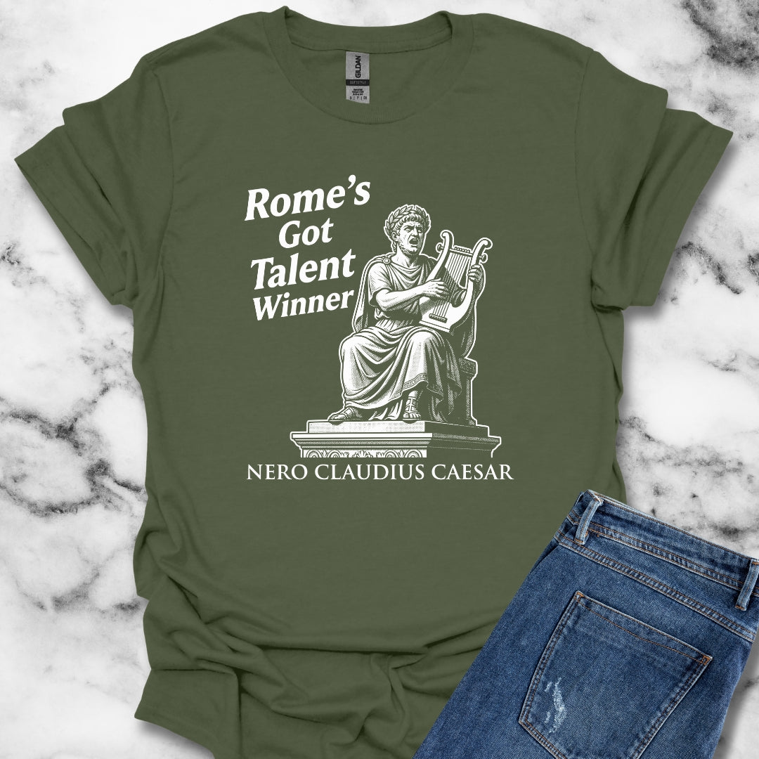 Emperor Nero Rome's Got Talent Winner T-Shirt