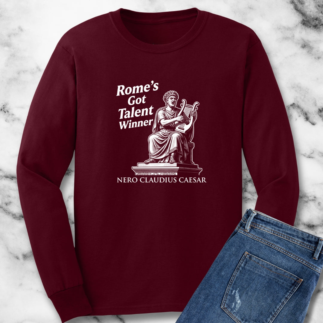 Emperor Nero Rome's Got Talent Winner Long Sleeve