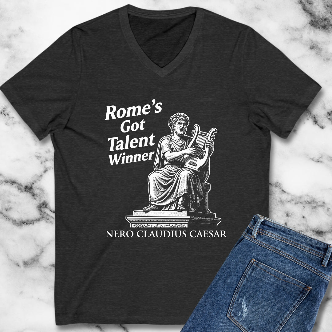 Emperor Nero Rome's Got Talent Winner V-Neck