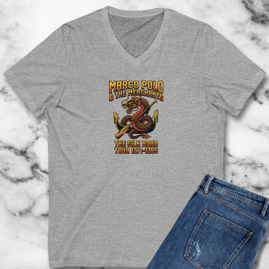 Marco Polo Silk Road Tour V-neck Tee