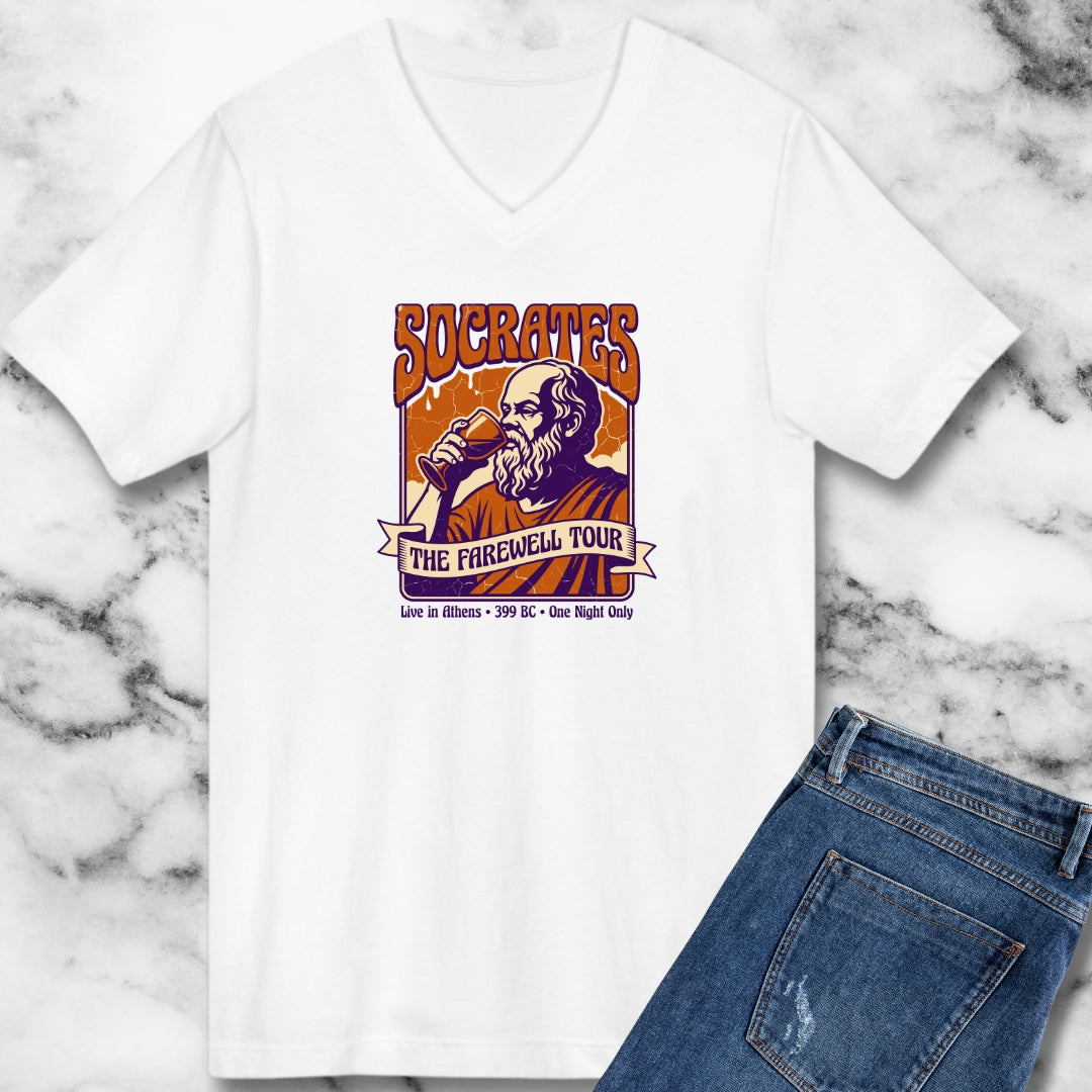 Socrates Farewell Tour V-neck